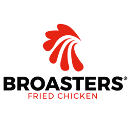 Broasters Fried Chicken Herten logo.